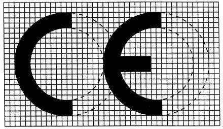 CE认证标志的尺寸和型号具体是什么样的？